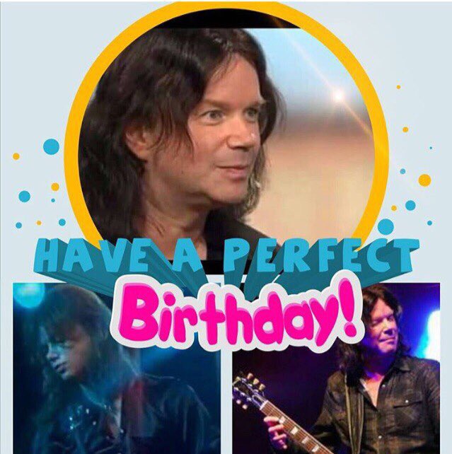 Dear John Norum! Happy birthday!                  