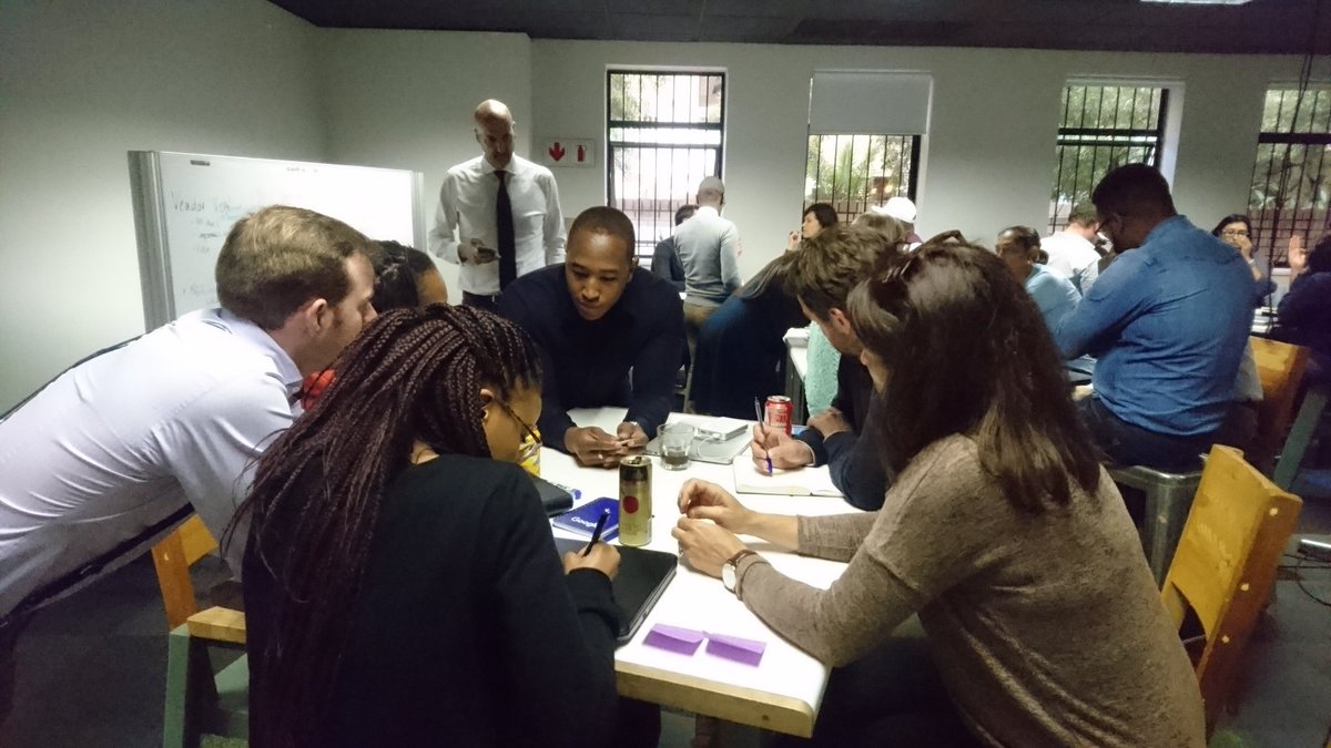 jayshnaidoo's tweet image. When #entrepreneurs and large #corporates come together magical things happen 😊🎉 #Sbincubator #Entrepreneurialspirit