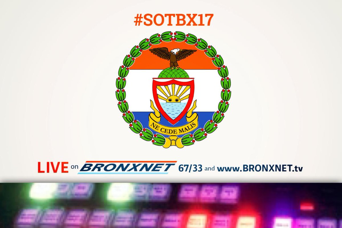#Bronx BP <a href="/rubendiazjr/">Ruben Diaz Jr.</a>'s #sotbx17 will be #LIVE at 11:30a Thurs 2/23 on #BronxNet ch 67 Optimum 33 FiOS &amp; bronxnet.tv