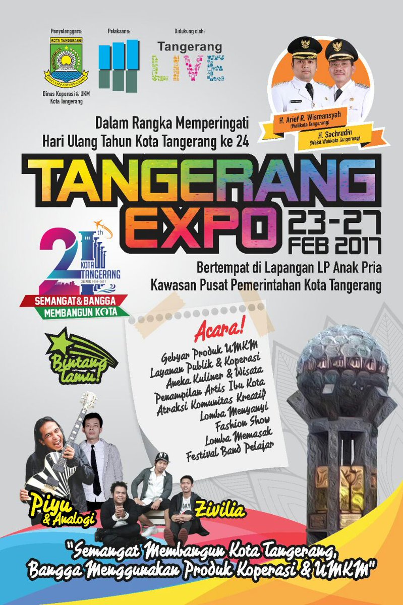 tng_tv's tweet photo. Selamat Pagii guys.. Hari ini mulai dibukanya Tangerang Expo 2017 lho!.Yuk Merapat, Acaranya pasti seru dan asik deh 🙂 https://t.co/Tyv09YjPZe
