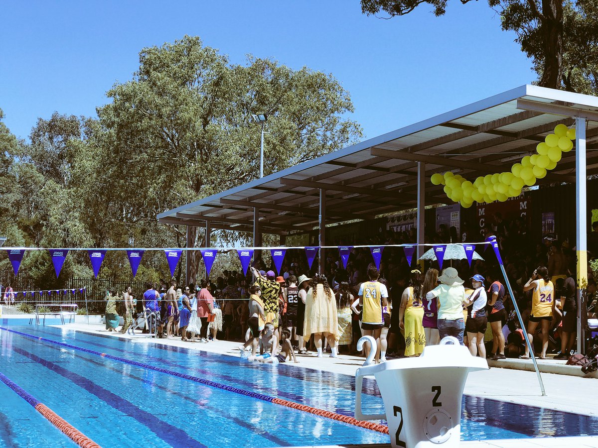 MrStirling3's tweet photo. Fantastic day for a Swimming Carnival 
@SarahRedfernHS #lovemyjob https://t.co/8K5Yvey05A
