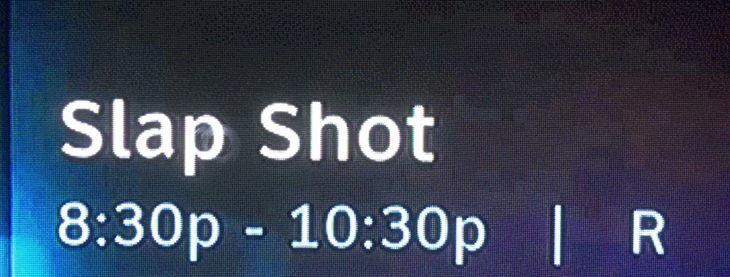 gbyronroberts's tweet photo. When they make a movie about one of your favorite bands. Can't believe it's rated R @SlapShotBand https://t.co/UXZlbZtbGY