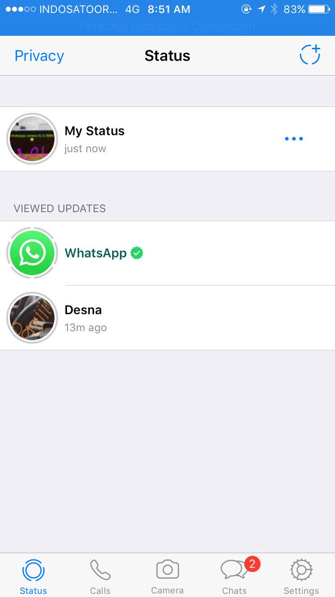 Mbotsaid's tweet image. Whatsapp dengan perpaduan bumbu IG + BBM 🤔🤣😂