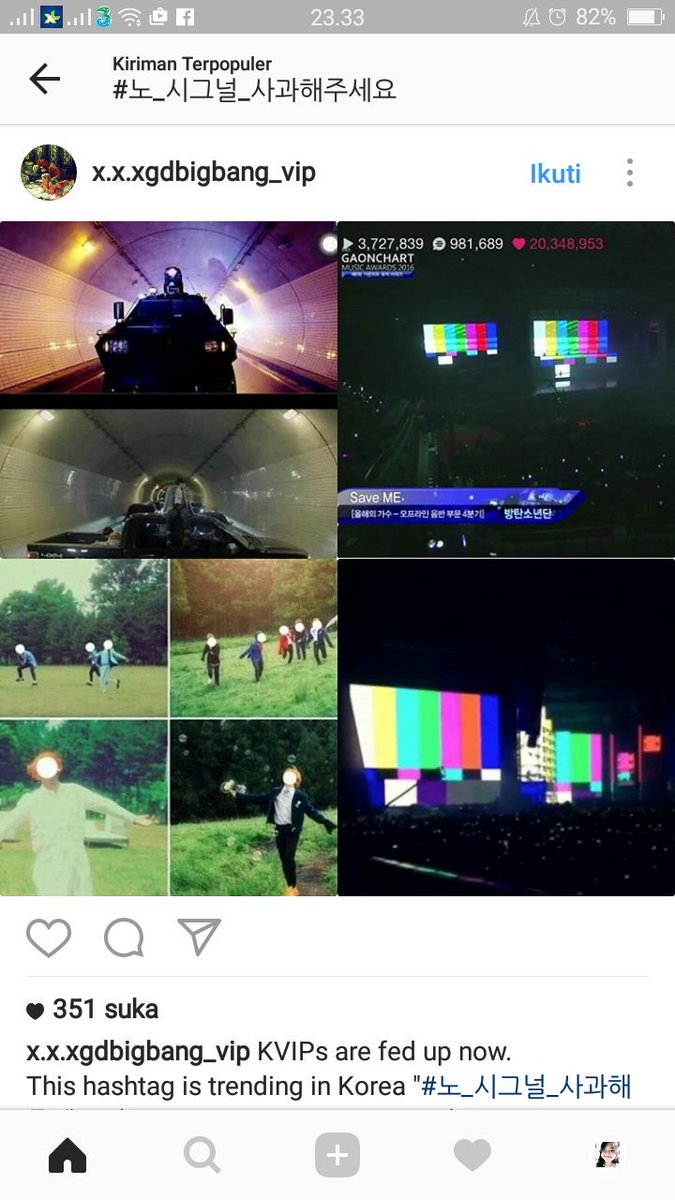 chiu_lifen's tweet photo. #노_시그널_사과해주세요 stop it please!! I know you are bigbang' fans but don't act like this!! https://t.co/u3Rpo6oLwH