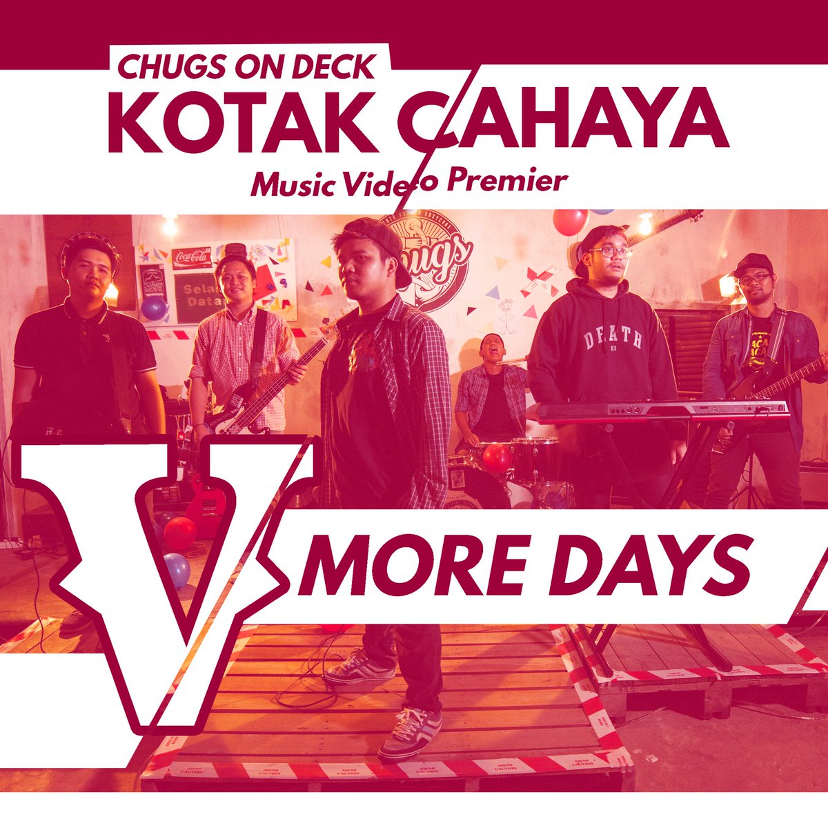 5 MORE DAYS to our debut music video premier to our brand new song "KOTAK CAHAYA"! 
#NorthBorneoEasycore #KotakCahaya #RollPopGrind
