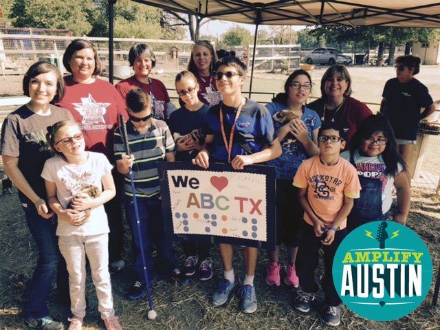 ABCTX1's tweet image. #AmplifyATX is almost 1 week away! Help us reach our $15,000 goal to serve the 9,000 blind children across Texas. amplifyatx.ilivehereigivehere.org/ALLBLINDCHILDR…