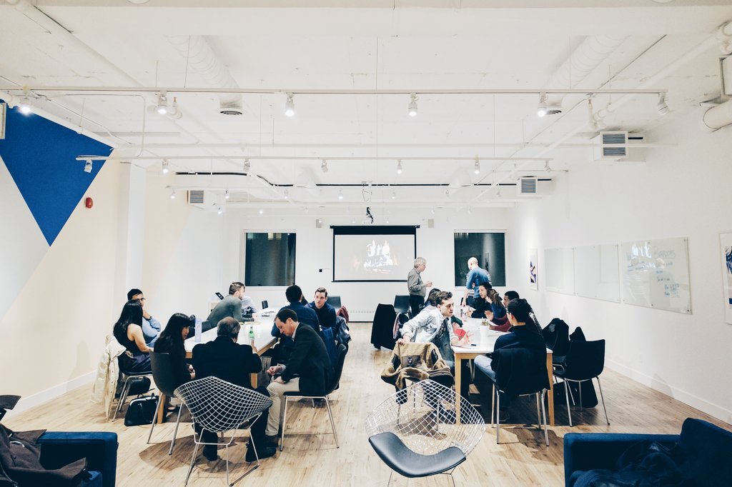 malszecki's tweet photo. Thanks for the awesome space @breather! First @marsdd #ent101 meetup.. v lucky to have @jakehirschallen there to share his startup story! https://t.co/hSCwlUPlQz