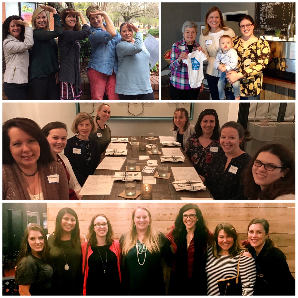 ATLalumnaeDG's tweet photo. 24 #ATLDG members gathered today for our #DGzip lunches in Peachtree City and Smyrna and Happy Hours/Dinners in Roswell and Midtown! https://t.co/FHjvhPSxyZ