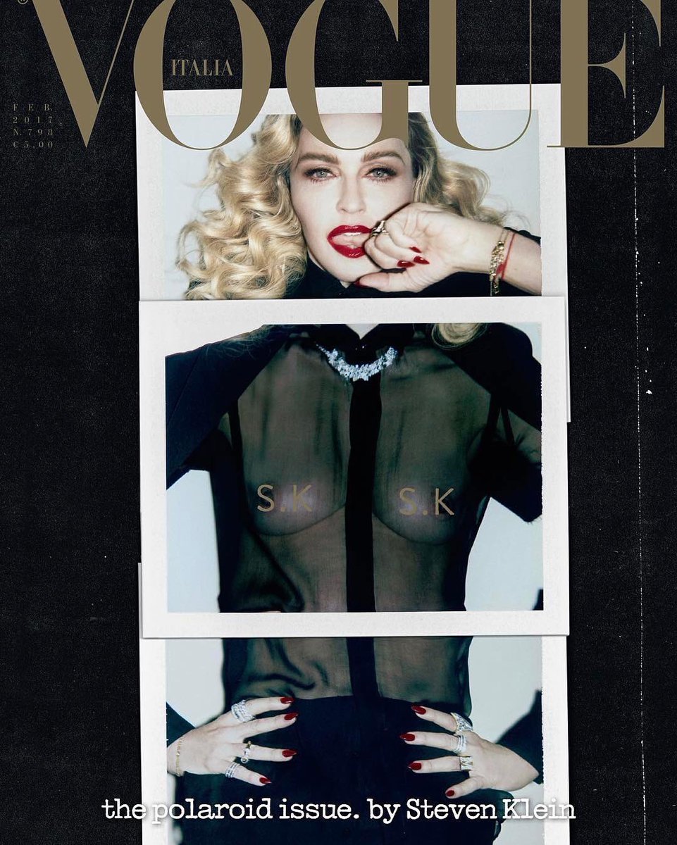 madonnas_fault's tweet photo. So, has anyone found the @vogue_italia #Madonna issues in the US?!! 😬 https://t.co/aOYPu9Vgpu