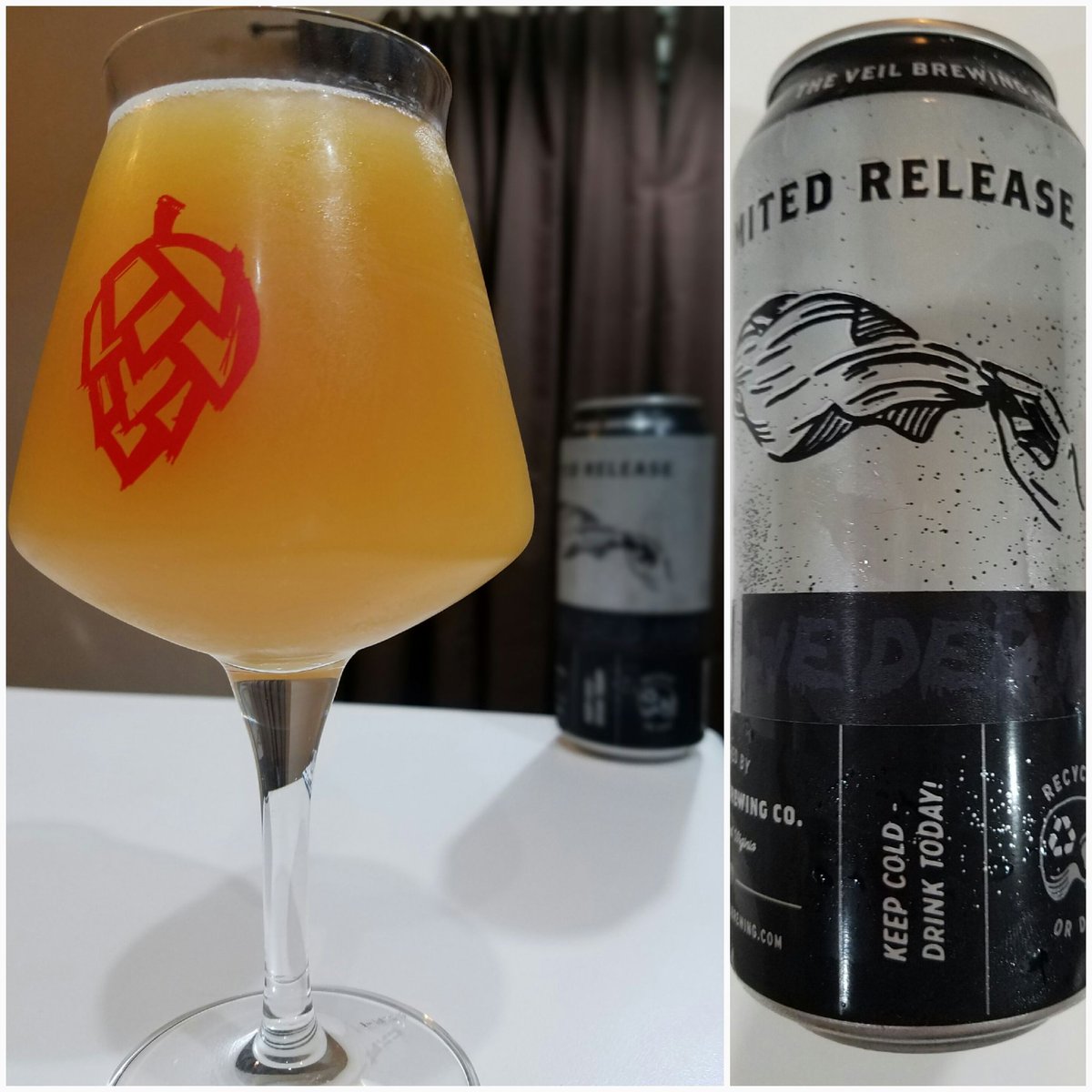 CraftBeerReview's tweet photo. .@theveilbrewing putting out that ๐๐ฃ๐ฅ! We Dead Mon is a beautifully turbid TIPA. Salud! #craftbeer #azmcbl https://t.co/Xa9KS7RmYa