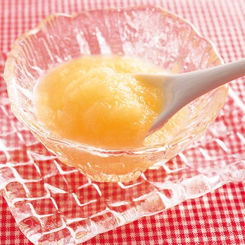 ベターホームのお料理教室 ベターホームのロングヒット商品のひとつ 毎日食べるおろしりんご すりおろした国産りんご をそのままパック 変色を防ぐビタミンc以外には加えていません ふだんのおやつにはもちろん お子様の離乳食や風邪の時にも便利です