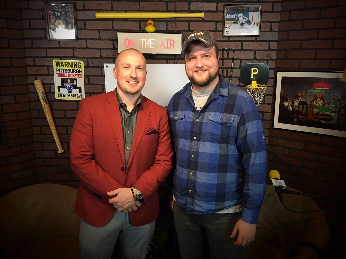 PGHPodcast's tweet photo. When Fashion meets Wrestling @davidalanstyle and @JustinLaBar #ProperKnot #ProperFriends https://t.co/3GyeH4gjlq
