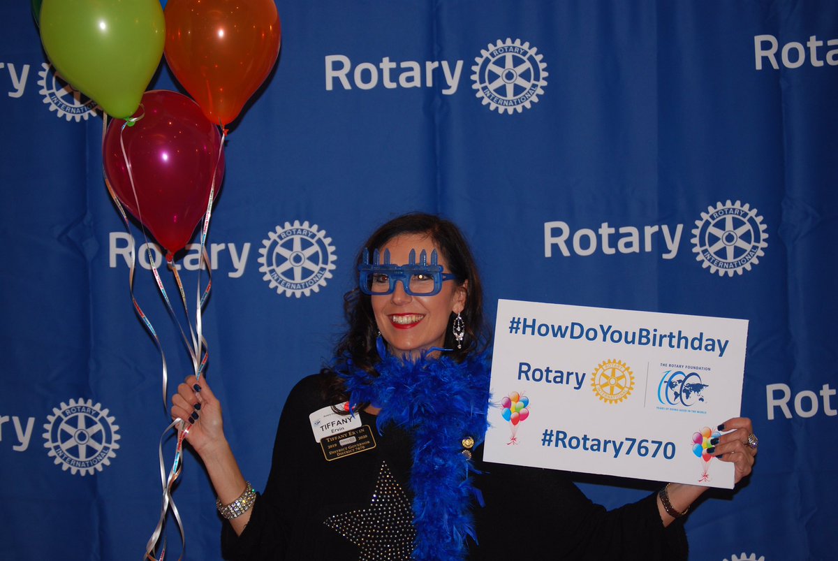 TiffanyErvin's tweet photo. Celebrating @rotary birthday tomorrow...We look pretty good for 112, right? #rotarygeek #howdoyoubirthday https://t.co/gzItIPb2Nz