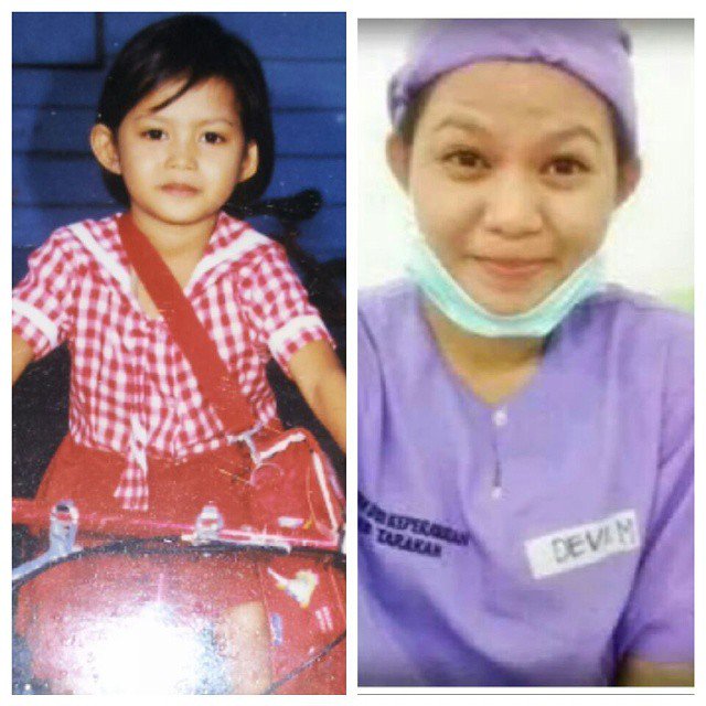 devimonica2's tweet photo. @Trans7OnTheSpot masi kecil klo di tanya cita2nya pgn jadi apa? “jadi dokter” Uda gede malah jd perawat, bersyukur selalu 😘 #ots7masakecil https://t.co/9mNN3EOXEd