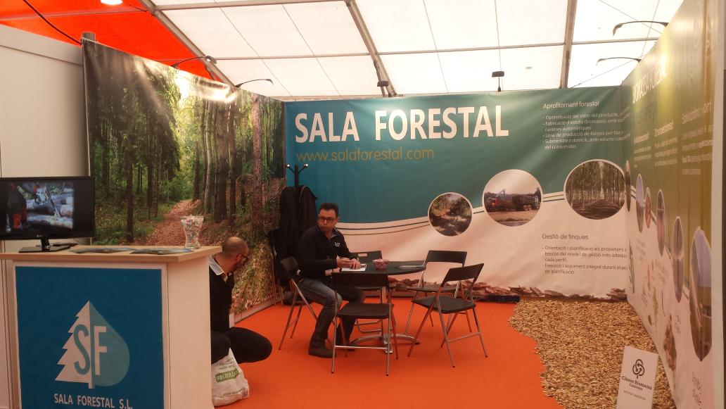 Avui a la fira de #biomassa de #Vic. #forestal #estella