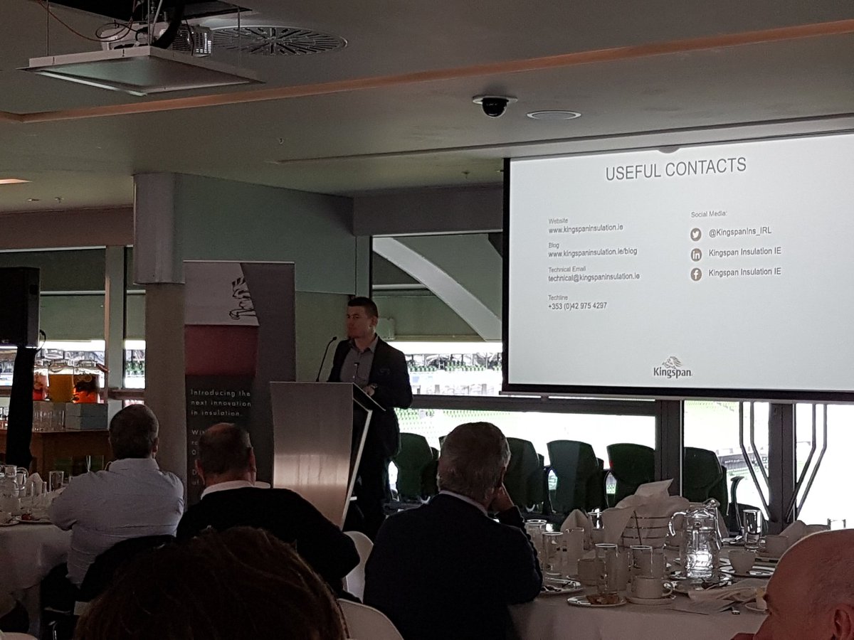 KingspanIns_IRL's tweet photo. Brian O'Driscoil answering a few questions at our Lower Lambda Launch. @BrianODriscoll @AvivaStadium_ https://t.co/yk27qLiowi