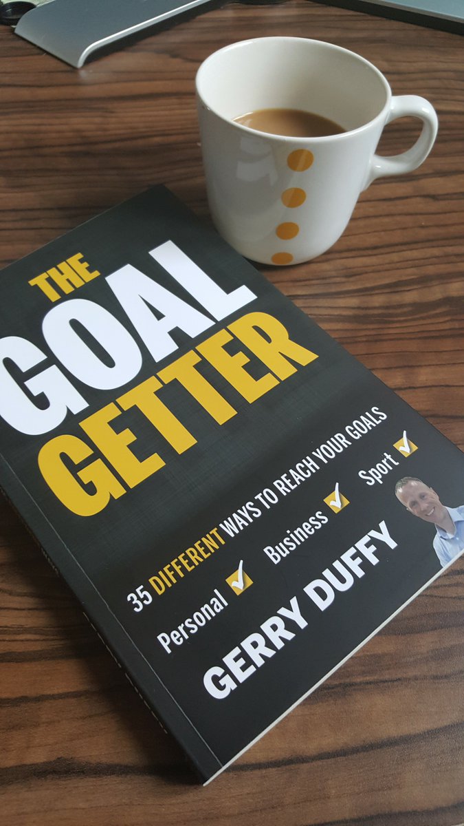 The only positive about being awake at 5am by storm Doris is more time for my new book. Thank you @_gerryduffy