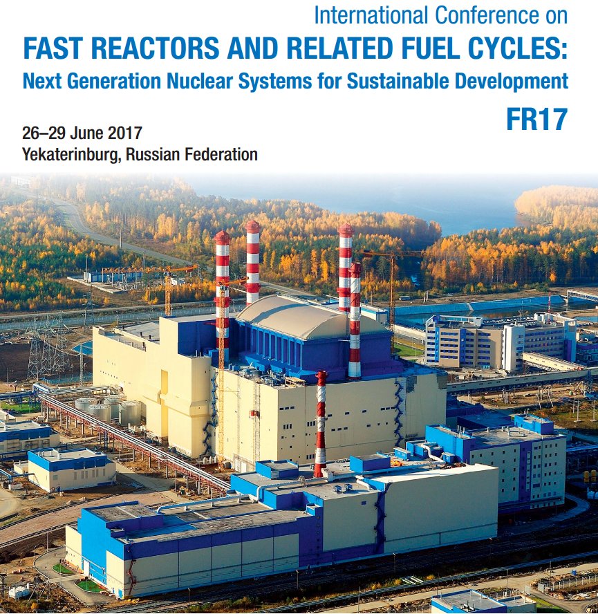 IAEANE's tweet photo. Join the Intn'l Conf on #FastReactors & Related #FuelCycles: #NextGen #NuclearSystems for #SustainableDevelopment - https://t.co/fUu2v1vDn0 https://t.co/0GOhhoVrtv