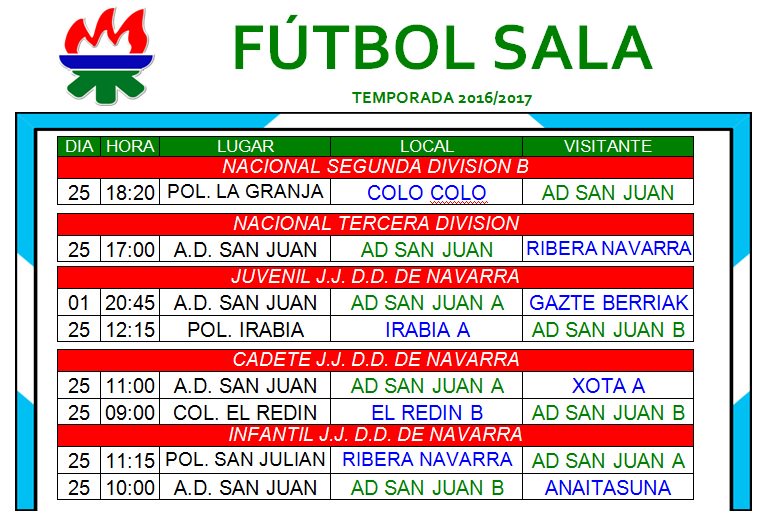 Fútbol Sala @ADSanJuanTW <a href="/tenisadsj/">Tenis AD San Juan</a> <a href="/PAT_ADSJDKE_IRR/">Patinaje San Juan</a> <a href="/AD_SanJuan/">Fútbol San Juan</a>