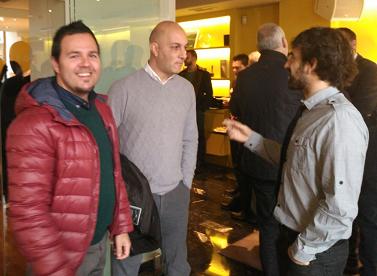 esletweets's tweet photo. Networking en #IndustryLAN con representación de empresas de 
@fvem_es @esletweets @tecnalia para hablar de #OpenTIC e #Industria https://t.co/C5EHptjebb