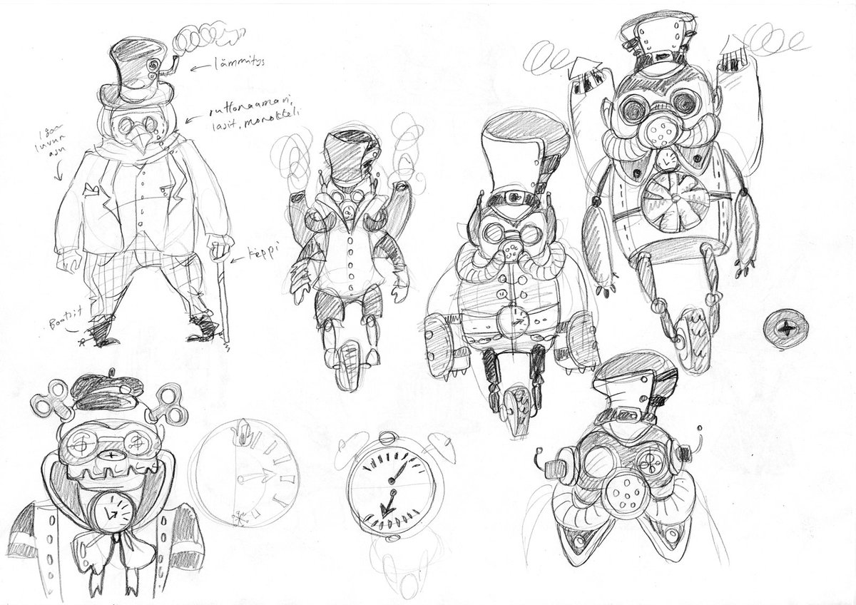 kaamosgames's tweet photo. Some early Boss L. Evilborg concepts from @statemattergame #ThrowbackThursday #gamedev #indiedev #indiegamelover #conceptart #Concept https://t.co/P7cNKJqWPS