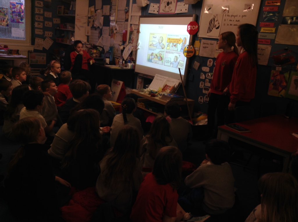 MissSandeman's tweet photo. An engaging house meeting today about the #6drivers of the #NIF #leadershipskills -great work P7! @Ratho_Primary https://t.co/NOFYrCZWn8