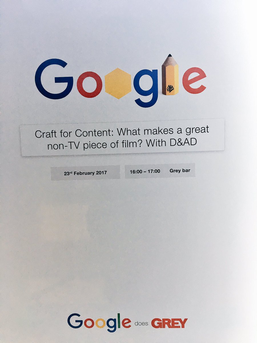 GreyLondon's tweet image. We have Google in the house today talking all sorts of fantastic things. Might be a live stream or two. 😜