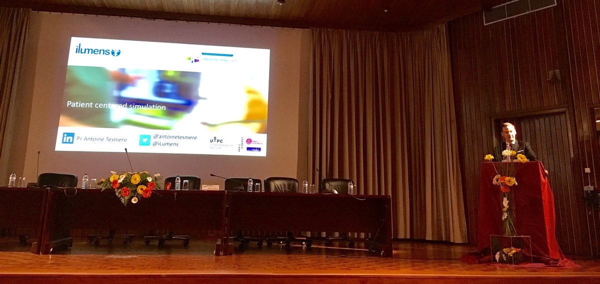 Sessep_Esp's tweet photo. Patient Centered Simulation by @AntoineTesniere @SESAMSimulation @iLumens #SPSim https://t.co/ipr7vQp92u