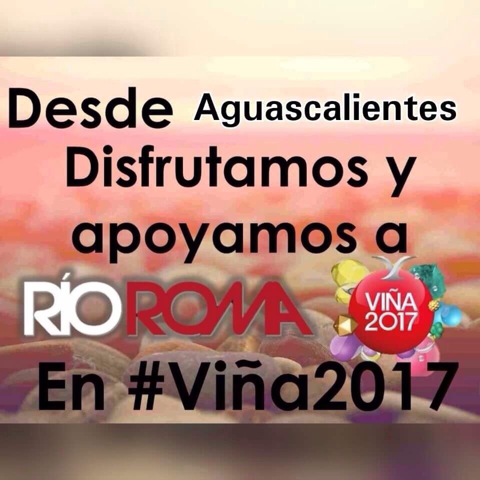 rioromantico12's tweet photo. #RioRomaEnViña #ArtistaDelFestivalRioRoma #Viña2017 https://t.co/ooFsO9KvSt