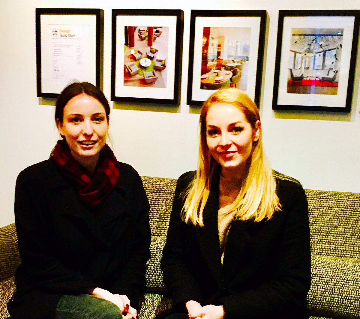 Simon_at_Morgan's tweet photo. Many thanks to Katy and Claire at GA Design for visiting us. Loved showing you the factory! #GA Design #morganseating #Britishmanufacturer https://t.co/bR5TFoRZ1q