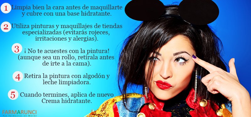 farmarunci's tweet photo. 5 consejos para maquillarte en CARNAVAL sin dañar tu piel.

#consejodetufarmaceutico #Carnaval2017 #CarnavalMoron https://t.co/A61DqhELoe