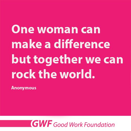 GwfOnline's tweet photo. #GWFvalues: #womenarethefuture #icantkeepquiet https://t.co/Kg5RKxbxAK