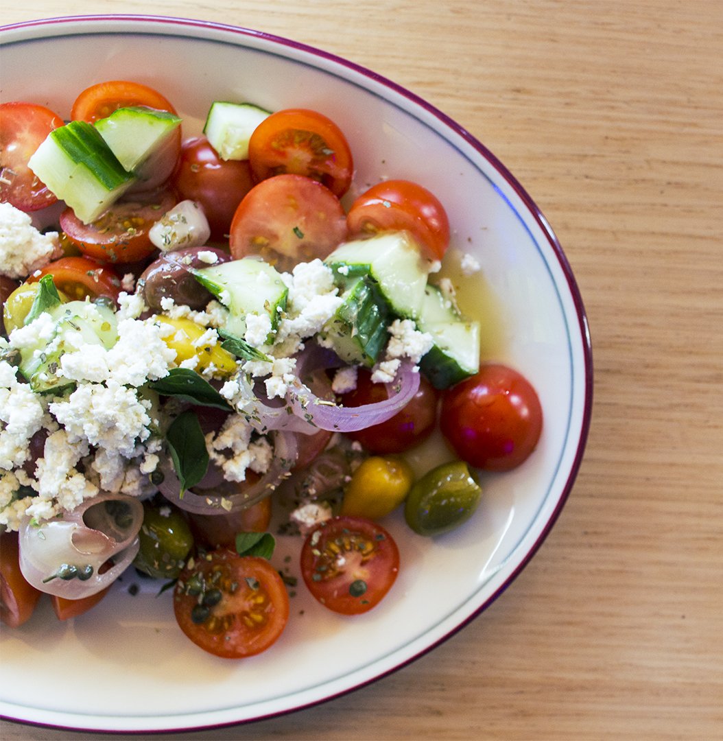 Expect a massive mediterranean smack of flavour from our Greek salad! Now there's a reason to order a salad other than guilt. #comingsoon