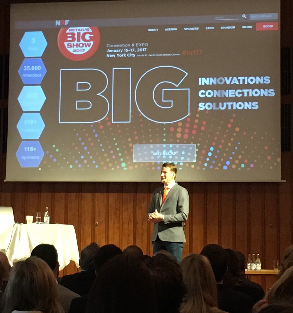 MikaelKreij's tweet photo. #Retail and #CustomerExperience 2017 with @Sanfrid2006 in Stockholm #RetailEveryWhere #NRF17 #Tieto https://t.co/Yv5CRpPbeR