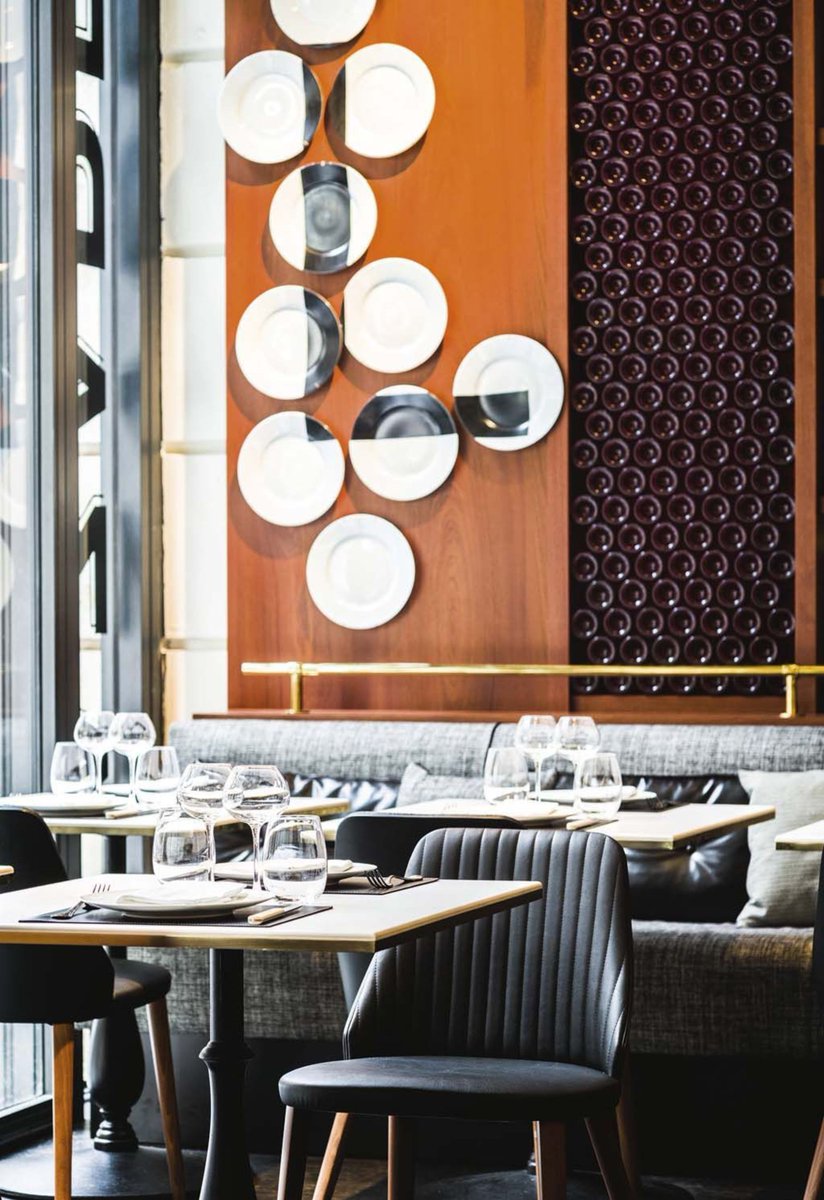 gustopolitan's tweet photo. #Lazare, destination bistrot contemporain avec @EricFrechon >> https://t.co/GgWV2srMRG via @CoteMaison_fr #design #restaurant https://t.co/rrKYhEB3DT