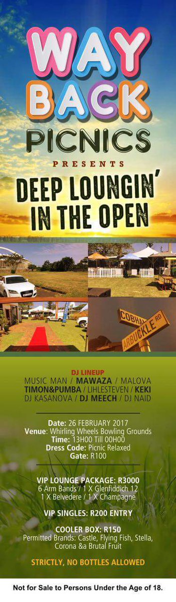 LihleSteven's tweet photo. #26Feb #waybackPicnic &amp; Denim Party  Hammasdale D'Caps coffee shop! #Soulfulhouse shall be served!! https://t.co/OHlDFw3yWK