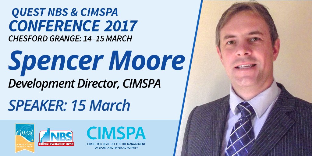 .@cimspa@QuestInLeisure are excited to have <a href="/smoore2306/">Spencer Moore</a> on the apprenticeship panel, book your place cimspa-conference.org