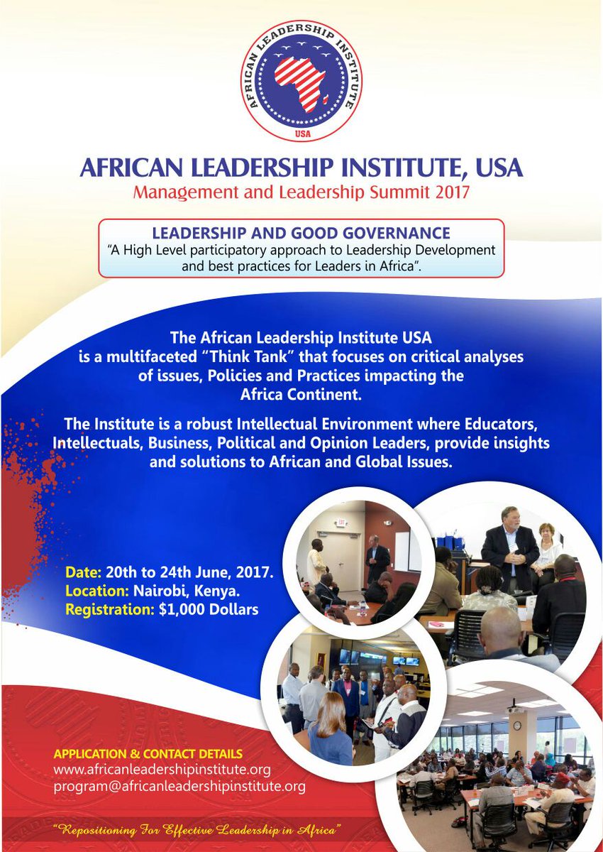 Aliusa_2012's tweet image. Management and Leadership Summit 2017 holding in Nairobi Kenya.