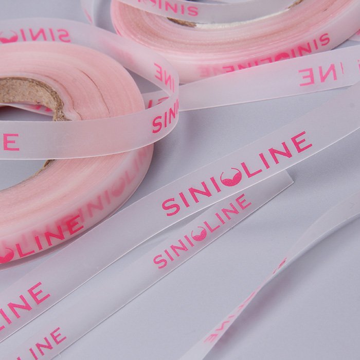 SiniclineE's tweet image. Sinicline new product: transparent washable TPU printed ribbon. #TPUlabel #printedribbon #swimwear #sinicline