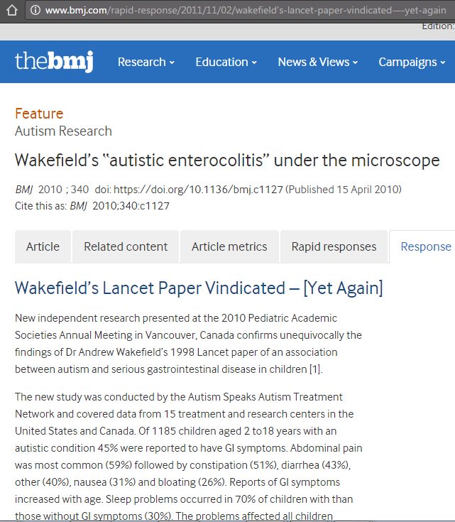 6TeddyBear5's tweet photo. @Alex_Kump @DocMeehan @LaLaRueFrench75 @carlsmythe #BMJ #VINDICATES #Wakefield #Rethinkvax #Vaccine #Immunity #VAX
https://t.co/LWRvRtxMDP https://t.co/03fZ5lxiRT