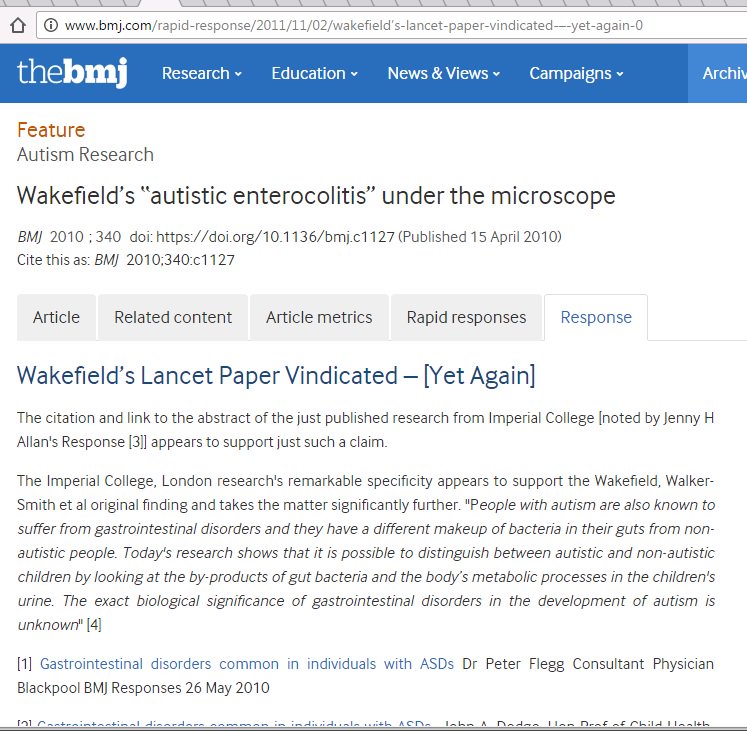6TeddyBear5's tweet photo. @Alex_Kump @DocMeehan @LaLaRueFrench75 @carlsmythe #BMJ #VINDICATES #Wakefield #Rethinkvax #Vaccine #Immunity #VAX
https://t.co/LWRvRtxMDP https://t.co/03fZ5lxiRT