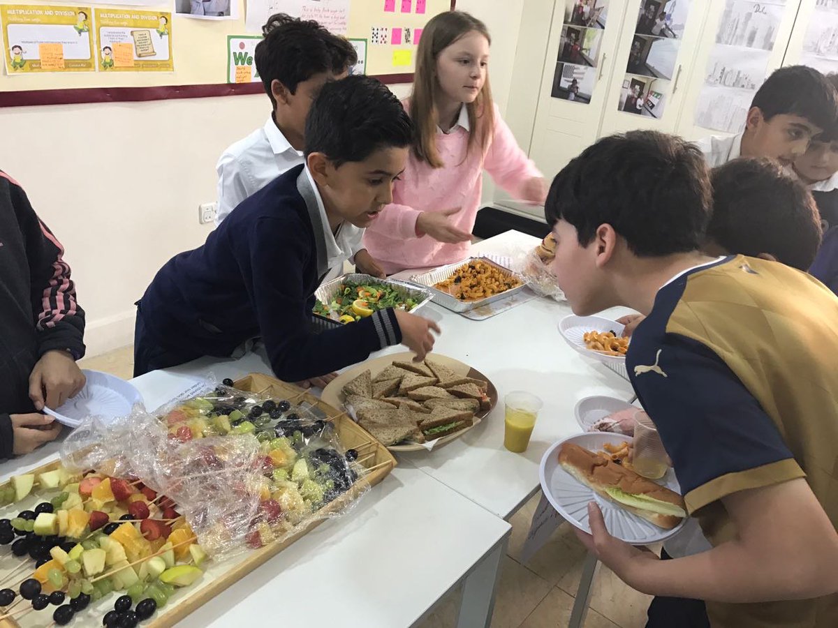 AWISDoha's tweet photo. Year 4's Healthy Cafe is open for business #IPCexitpoint #sharingourlearning https://t.co/MdnC0jM8C0