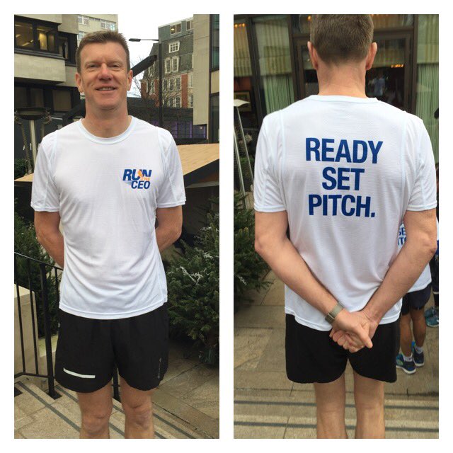 Our CEO Glenn Earlam is ready for <a href="/RunTheCEO/">RunTheCEO</a> Let's Go!#ReadySteadyPitch