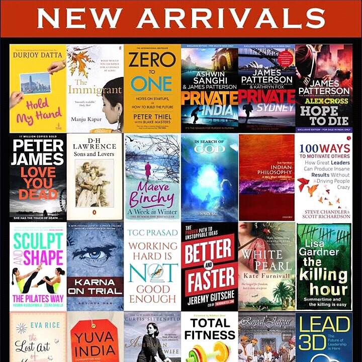 UsedBookz_in's tweet photo. Latest arrivals for you.
For more books visit https://t.co/EdjuqdcI8h https://t.co/aAcsc8S9cV