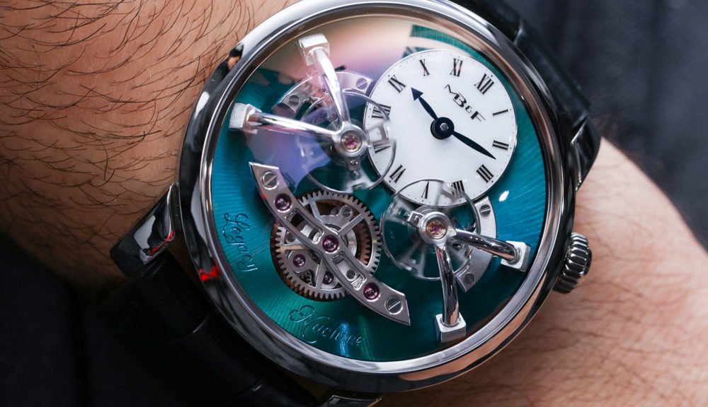 WatchSwap's tweet image. MB&amp;amp;F Legacy Machine 2 (LM2) Titanium Watch Hands-On - thewatchswap.com/mbf-legacy-mac…