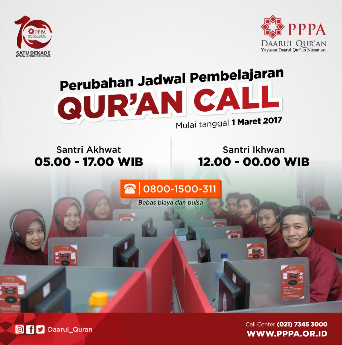 Daarul_Quran's tweet photo. Assalamualaikum Sahabat DaQu
Meningkatkan kualitas pembelajaran mulai tanggal 1 Maret 2017
Selengakapnya:
https://t.co/q4Rpq532hx
#Qurancall https://t.co/TlxUYNGHyf
