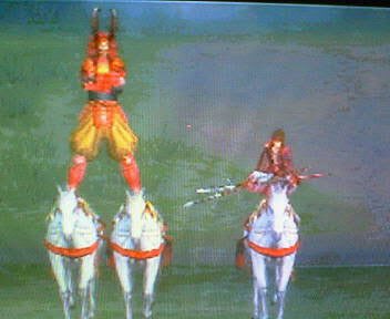 そば Twitter પર Koeiは決戦で馬サーフィンしながら突っ込んでくる馬超というヤバい物を世に出したが その後カプコンのbasaraは馬 二頭で仁王立ちして突っ込んでくる武田信玄というさらにヤバい物を世に出していたりする