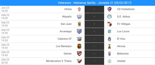 Futbol Sevillano (@futbolsevillan) on Twitter photo <a href="/SanCmd/">CMD SAN JUAN Oficial</a> - FC Villegas Veteranos. Sábado 25 a las 19:00. tinyurl.com/zs3rp33 <a href="/SanCmd/">CMD SAN JUAN Oficial</a> - FC Villegas Veteranos. Sábado 25 a las 19:00. tinyurl.com/zs3rp33
