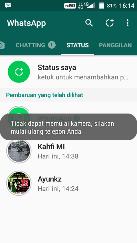 min <a href="/smartfrencare/">Smartfrencare</a> sy nyoba fitur terbaru WA tp tulisannya 'muat ulang' kaya yg di screen. itu maksudnya apa ya?