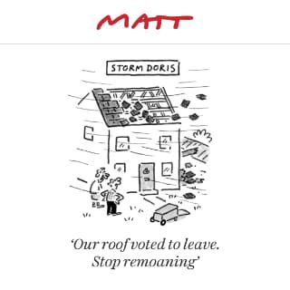 aidenwilson333's tweet photo. As 'STORM DORIS' grips the UK!  [©2017 MATT]
@LeaveEUOfficial @theresa_may @DavidDavisMP @BorisJohnson
#StrormDoris #Brexit #Remoaners #Matt https://t.co/sF2kg9GEgK